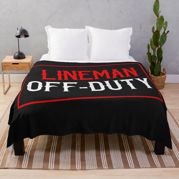Item preview, Lineman Off-Duty designed and sold by TeesYouWant.