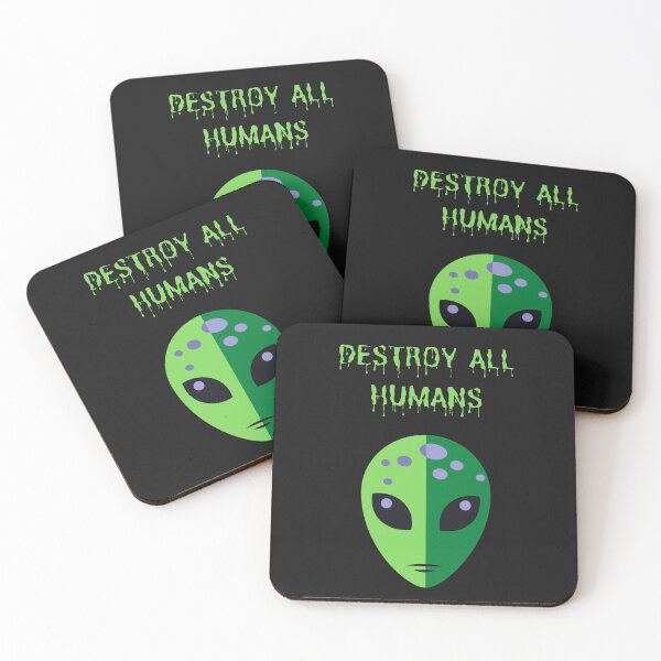 Item preview, Destroy all humans - Green Alien design  designed and sold by AGDesignstore.