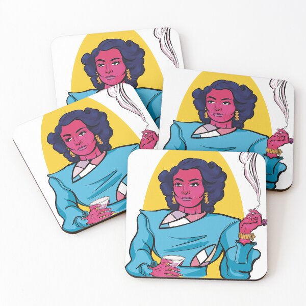 Item preview, Joan Crawford designed and sold by Rose Patch Illustration.