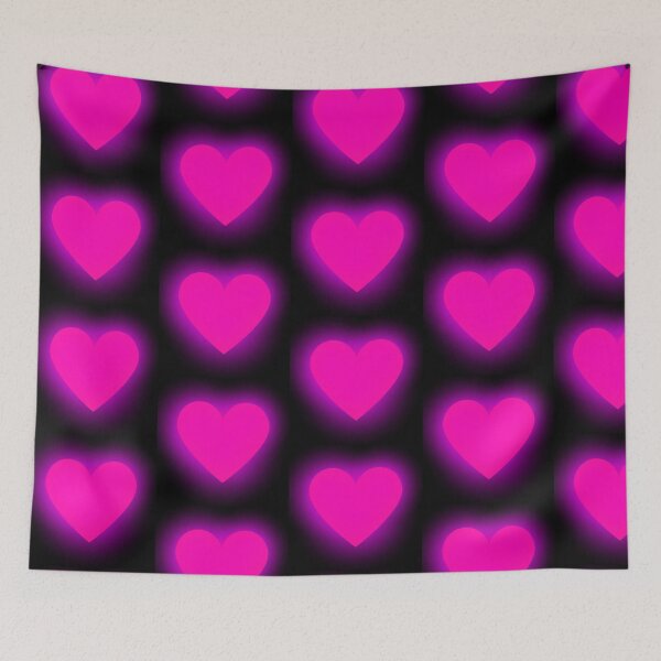Item preview, Glowing  pink heart designed and sold by Aakriti _0.0_.
