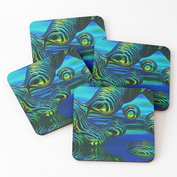 Item preview, Alien Biometal Green designed and sold by mikebraun.