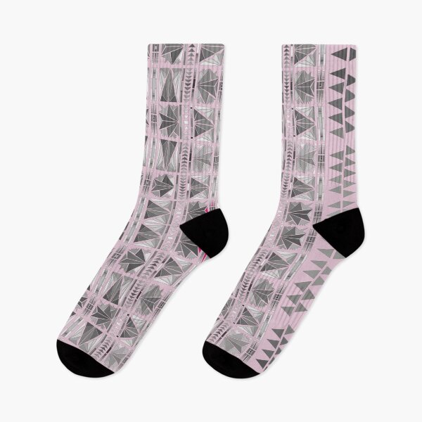 Item preview, zuni style pink star designed and sold by vincentbiollaz.
