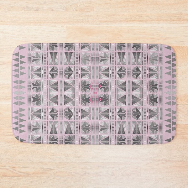 Item preview, zuni style pink star designed and sold by vincentbiollaz.