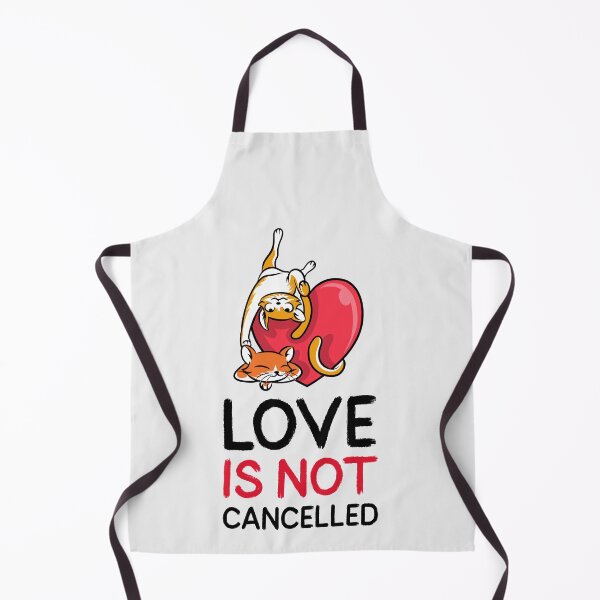 Item preview, Love Is Not Cancelled Cat Lovers Heart designed and sold by Pinu005.