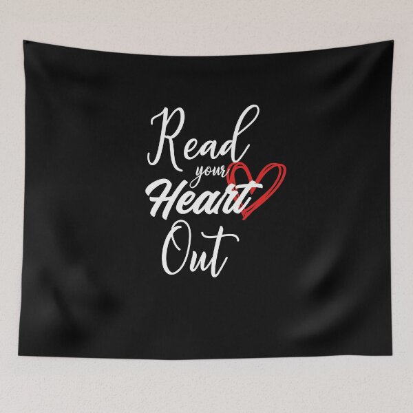 Item preview, Read Your Heart Out Book Reading Passionate Reader Gift  designed and sold by MakeGoodChoices.