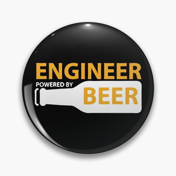 Item preview, Engineer Powered By Beer designed and sold by Creativenetic.