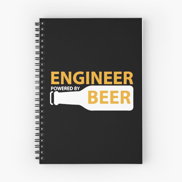 Item preview, Engineer Powered By Beer designed and sold by Creativenetic.