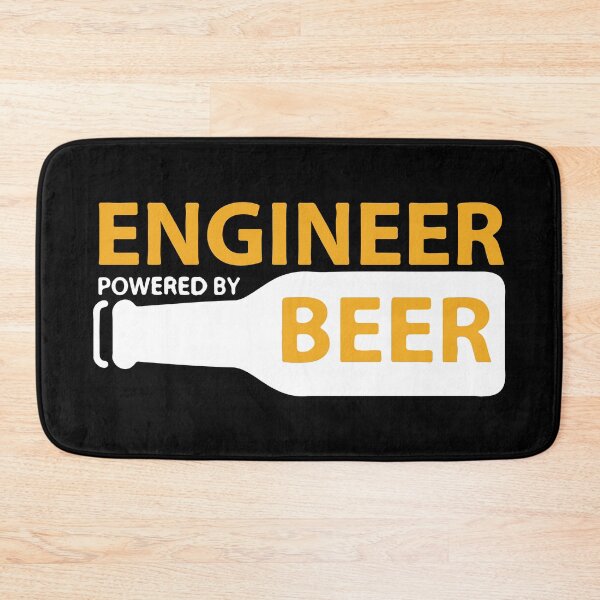Item preview, Engineer Powered By Beer designed and sold by Creativenetic.