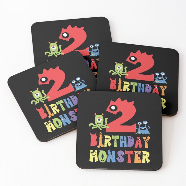 Item preview, 2nd Birthday Monster Kid Alien Theme Child B-day Party graphic designed and sold by Grabitees.