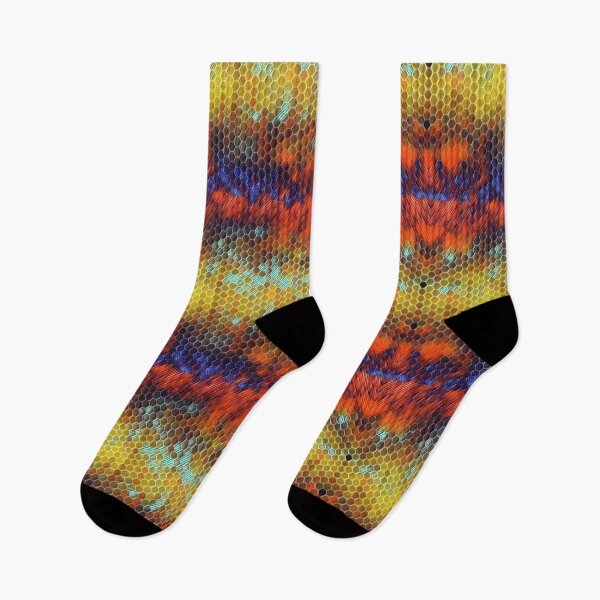 Item preview, Woolly Fire Lizzard Mosaic Alien Skin designed and sold by weirdAffect.