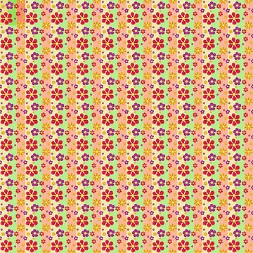 Artwork thumbnail, Spring Pattern by adinagraphics