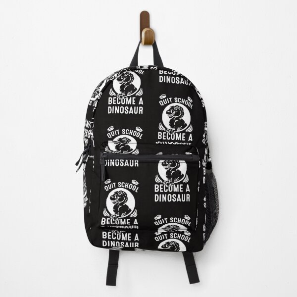 Item preview, QUIT SCHOOL BECOME A DINOSAUR designed and sold by HB2-Design.