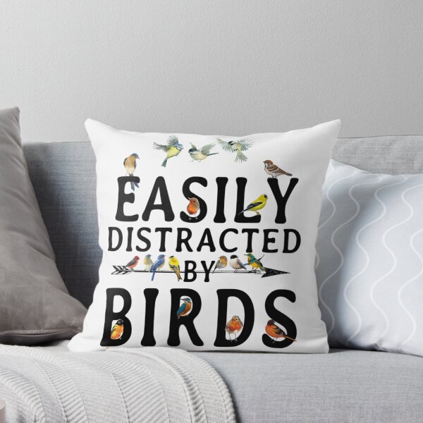 Item preview, Easily Distracted by Birds designed and sold by SkySVG.