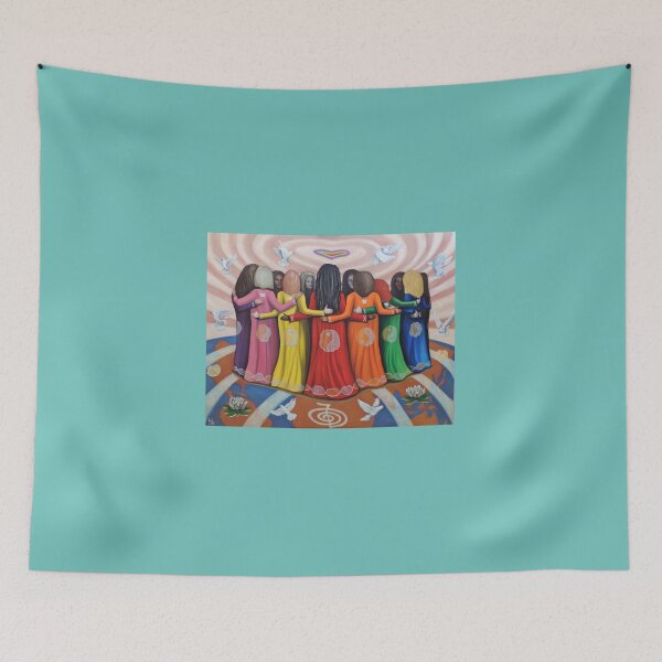Item preview, Femme Women Healing the World designed and sold by SkySVG.