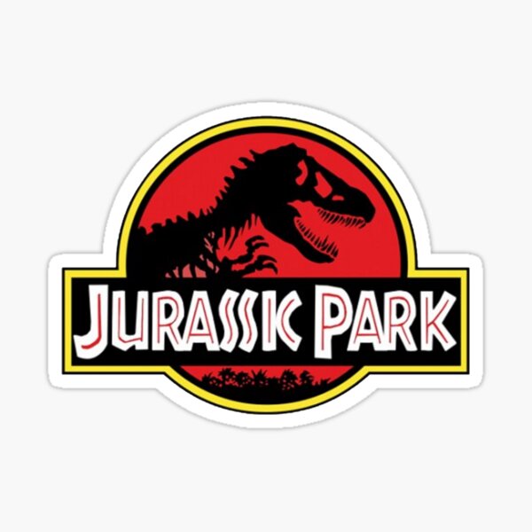 Jurassic Park Sticker