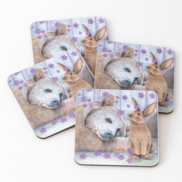 Item preview, The Bear and the Bunny designed and sold by Highland Celtic Art.