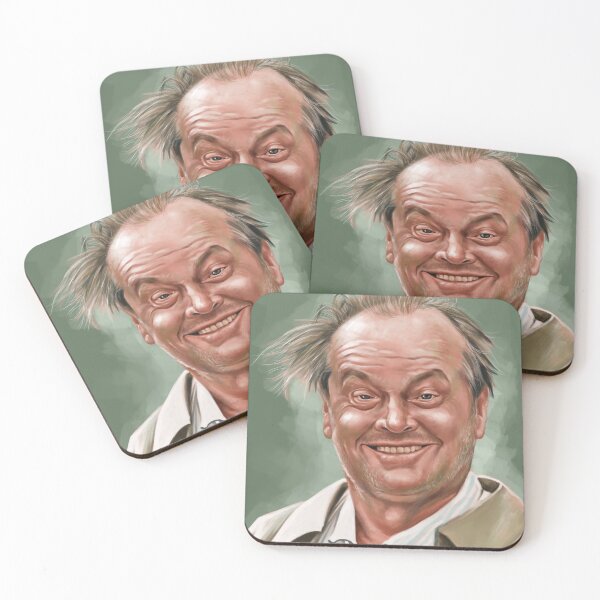 Item preview, Retrato digital de Jack Nicholson designed and sold by PRANEETHDIGIART.