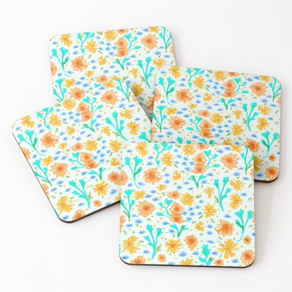 Item preview, Cottagecore spring flower field designed and sold by MyYellowBird.