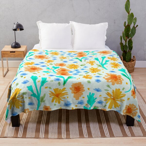 Item preview, Cottagecore spring flower field designed and sold by MyYellowBird.