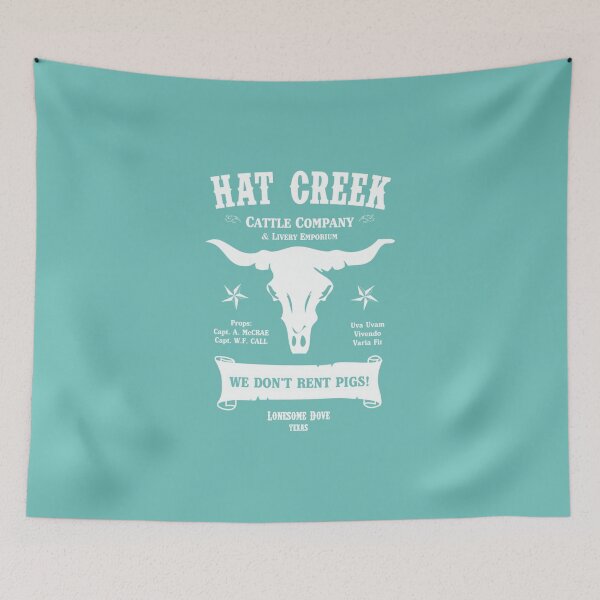 Item preview, Hat Creek Cattle Company Lonesome Dove designed and sold by SkySVG.