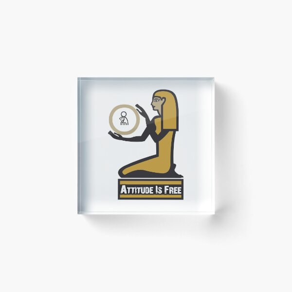 Item preview, Attitude Is Free Pharaohs Trend designed and sold by Onion club .