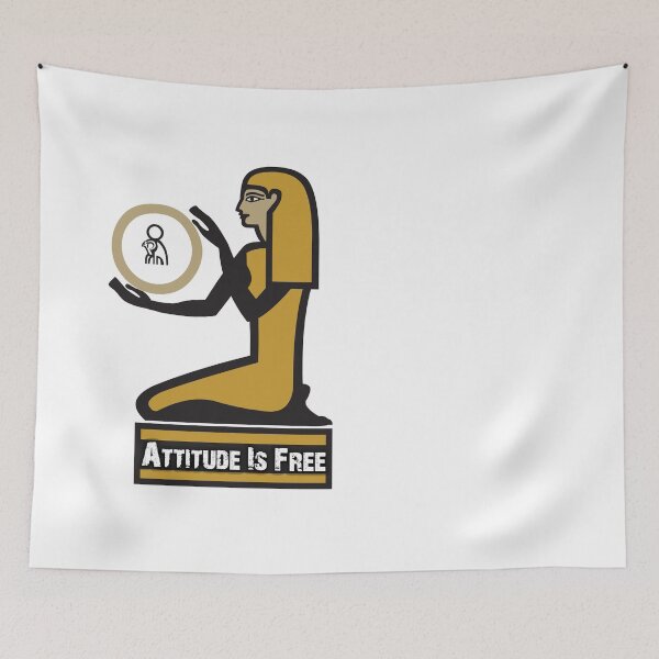 Item preview, Attitude Is Free Pharaohs Trend designed and sold by Onion club .