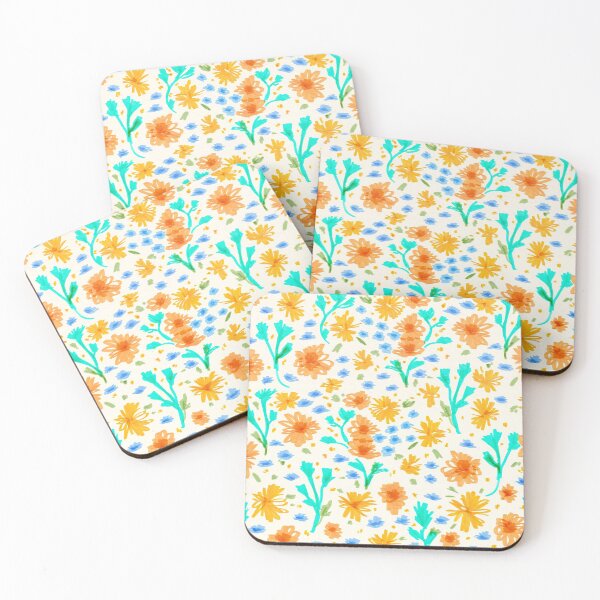 Item preview, Cottagecore spring flower field designed and sold by MyYellowBird.