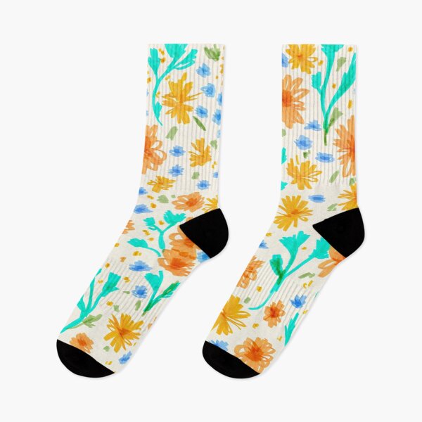 Item preview, Cottagecore spring flower field designed and sold by MyYellowBird.