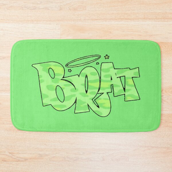 Item preview, cheetah print brat logo designed and sold by stickersbyro ☆.