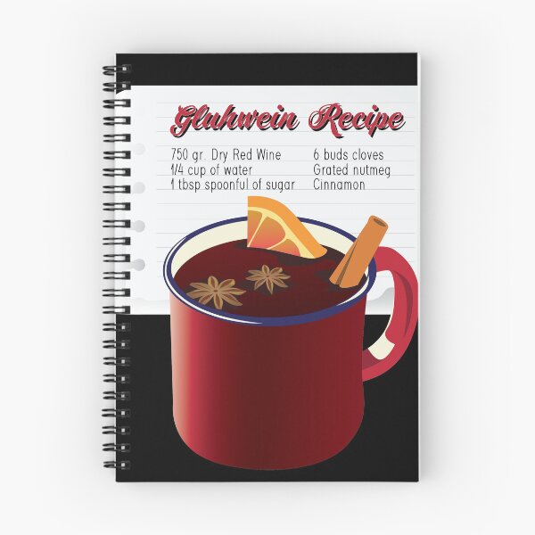Item preview, Gift for Gluhwine and Mulled Wine Drinkers Gluhwine Recipe  designed and sold by Rzelemenz.