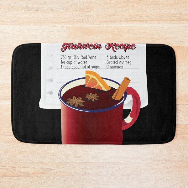 Item preview, Gift for Gluhwine and Mulled Wine Drinkers Gluhwine Recipe  designed and sold by Rzelemenz.
