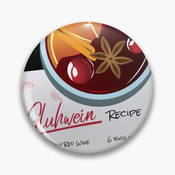 Item preview, Gift for Gluhwine and Mulled Wine Drinkers Gluhwine Recipe  designed and sold by Rzelemenz.