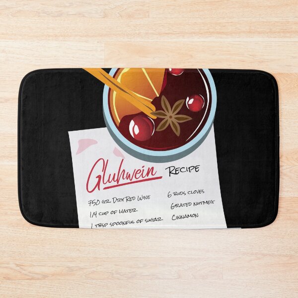 Item preview, Gift for Gluhwine and Mulled Wine Drinkers Gluhwine Recipe  designed and sold by Rzelemenz.