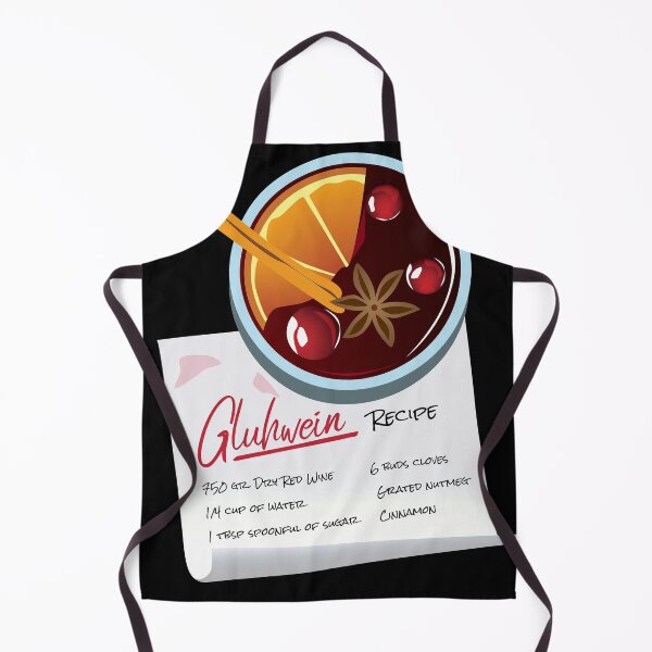 Item preview, Gift for Gluhwine and Mulled Wine Drinkers Gluhwine Recipe  designed and sold by Rzelemenz.