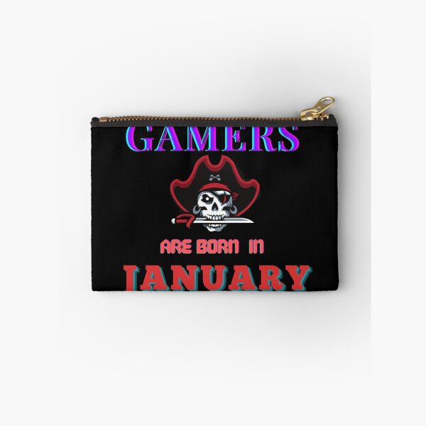 Item preview, Gamers Are Born In January | January Birthday Quotes designed and sold by The Full Cart.