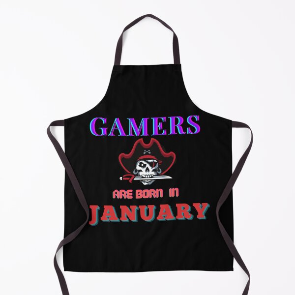 Item preview, Gamers Are Born In January | January Birthday Quotes designed and sold by The Full Cart.
