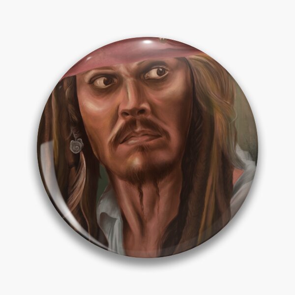 Aperçu de l'œuvre Capitaine Jack Sparrow Impression artistique créée et vendue par PRANEETHDIGIART.