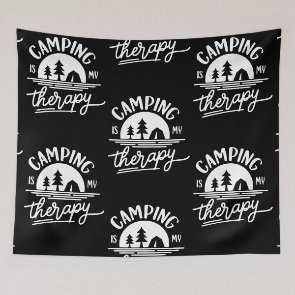 Item preview, Camping Therapy designed and sold by esterlycanadi.