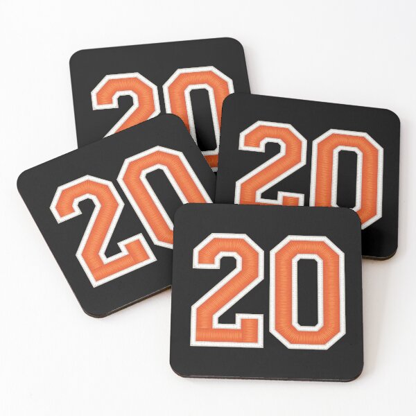 Item preview, Sports Number 20 Jersey twenty Orange designed and sold by elhefe.