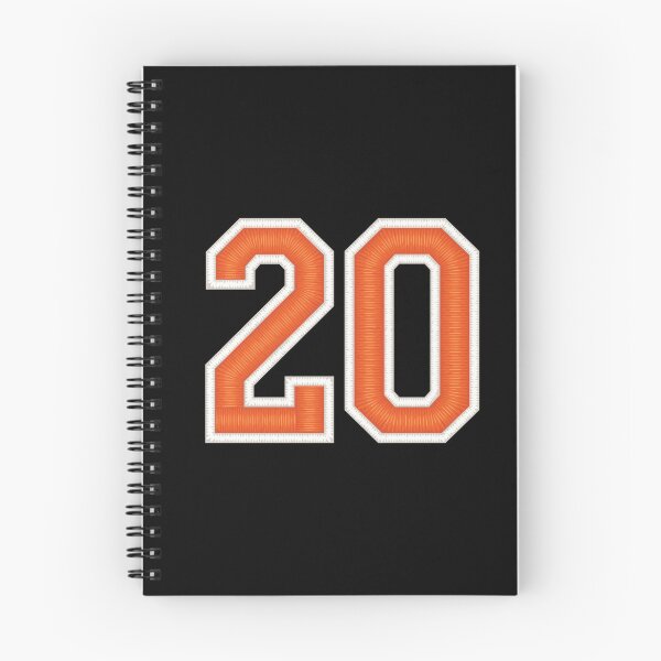 Item preview, Sports Number 20 Jersey twenty Orange designed and sold by elhefe.