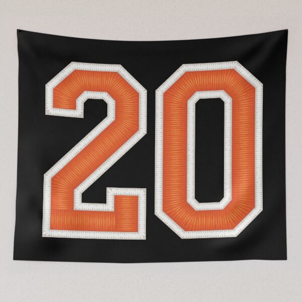 Item preview, Sports Number 20 Jersey twenty Orange designed and sold by elhefe.