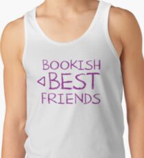 BOOKISH BEST FRIENDS purple matching with arrow left Tank Top