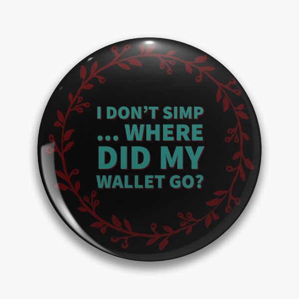 Item preview, Don't simp Blk ver designed and sold by Simorgh11.