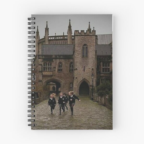 Item preview, Dark Academia - Running Girls Near Old College  designed and sold by Asher-and-Asher.