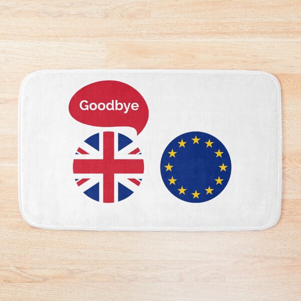 Item preview, UK waves EU Goodbye - Brexit  designed and sold by Afra 8.