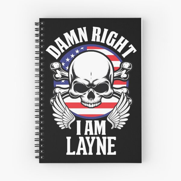 Item preview, Skull Lover Damn Right I Am Layne designed and sold by ForeverInTime.