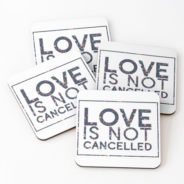 Item preview, love is not cancelled !! designed and sold by ariaarti.