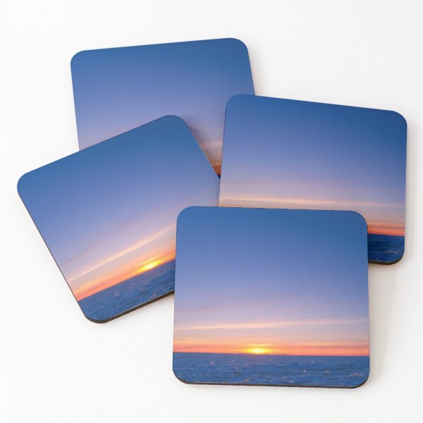 Item preview, Winter  cold blue sky on sunset designed and sold by yarvin13.