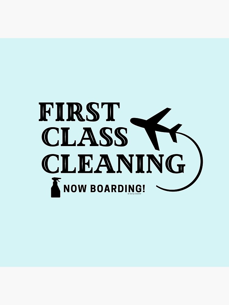 Thumbnail 5 of 5, Coasters (Set of 4), First Class Cleaning Housekeeping Cleaning Crew Fun designed and sold by SavvyCleaner.