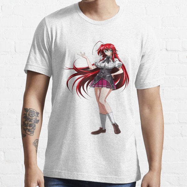 High School DxD Anime Character Rias Gremory Essential T-Shirt for Sale by  MariaThelma5